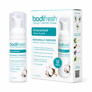 Toilet Paper foam - Cloud of White (Unscented) – Bodifresh.com